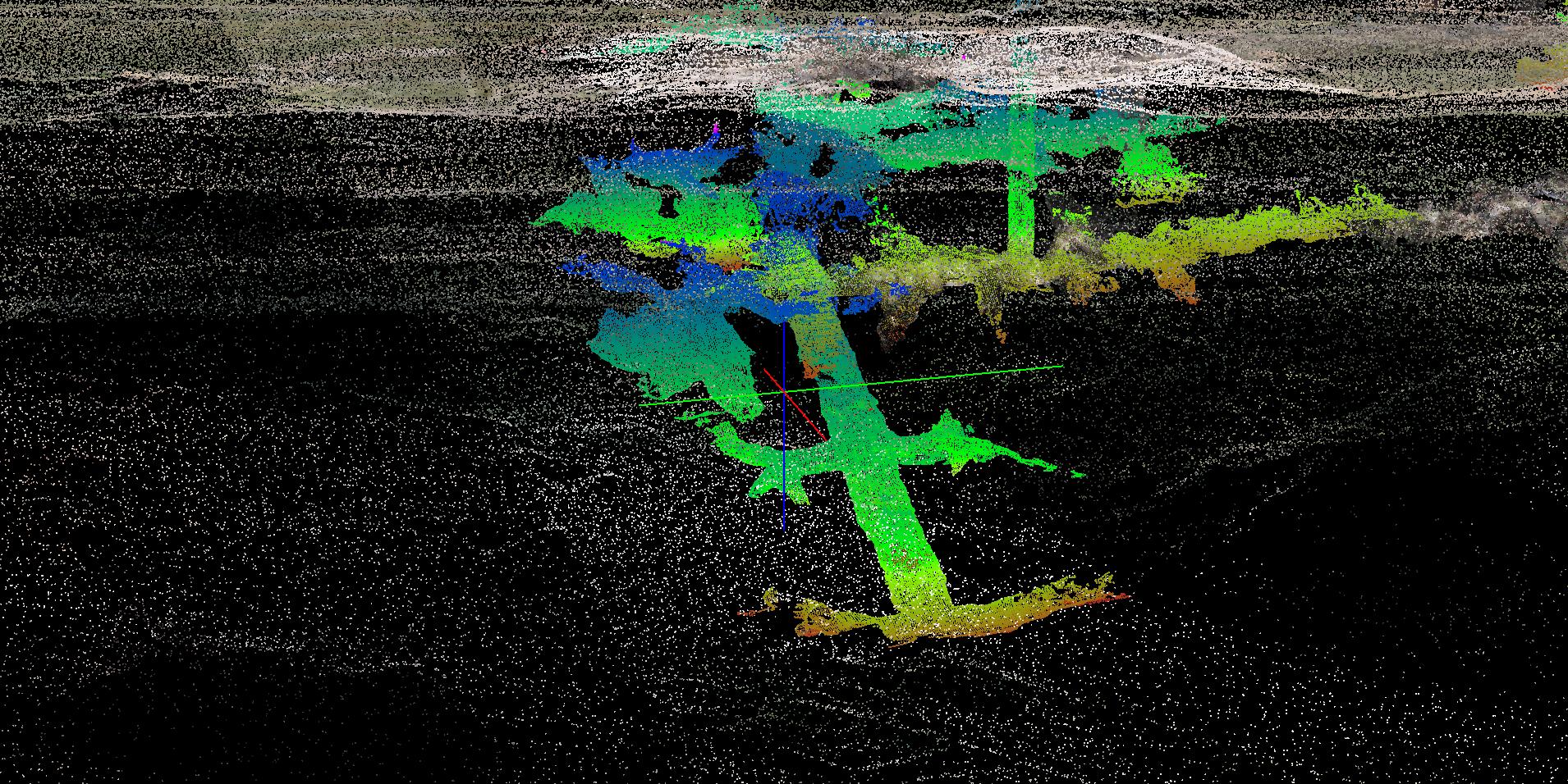 Point clouds models and plans